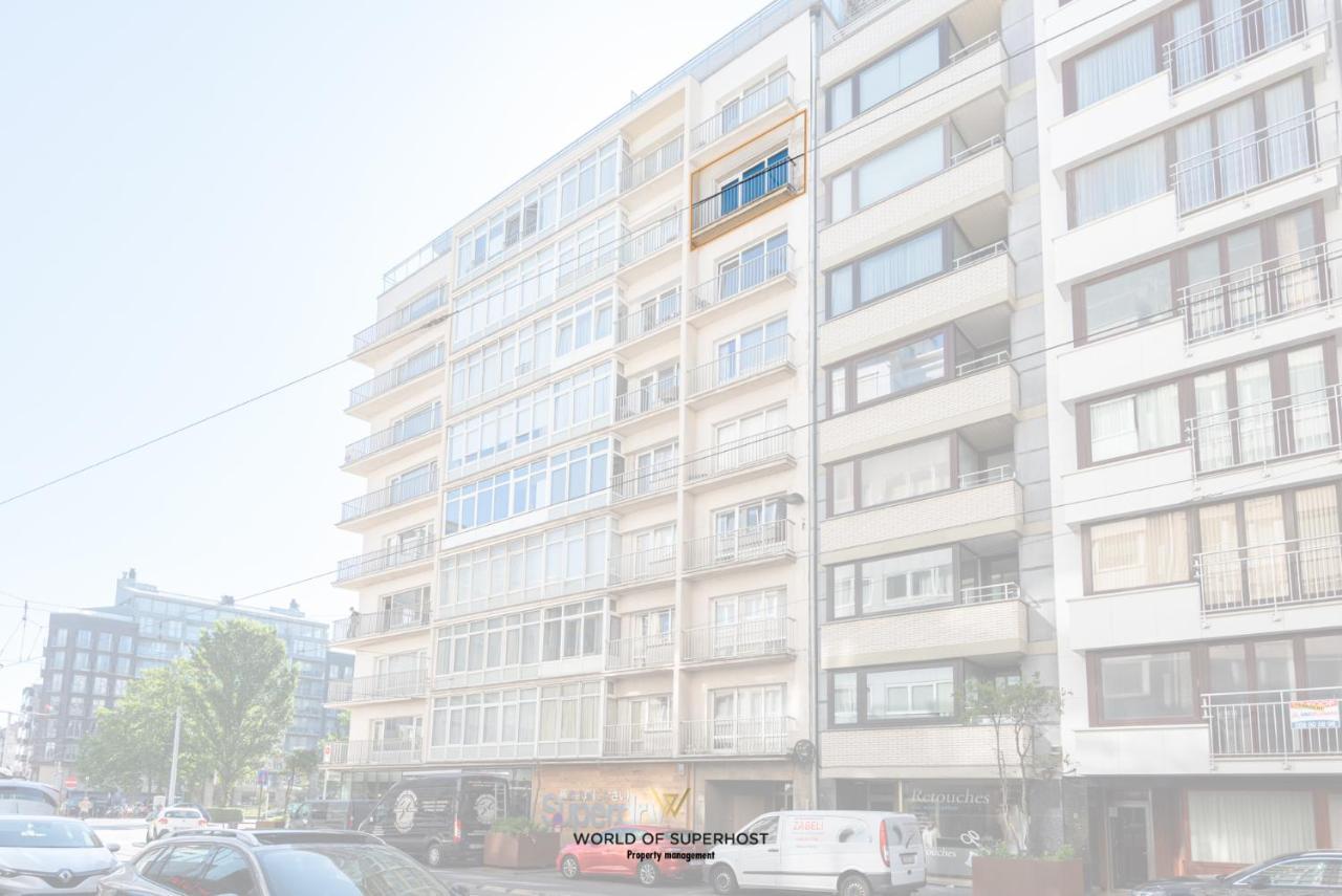 Luxurious Apartment Next To The Sea And City Centre With Free Parking Space Ostend Exterior photo